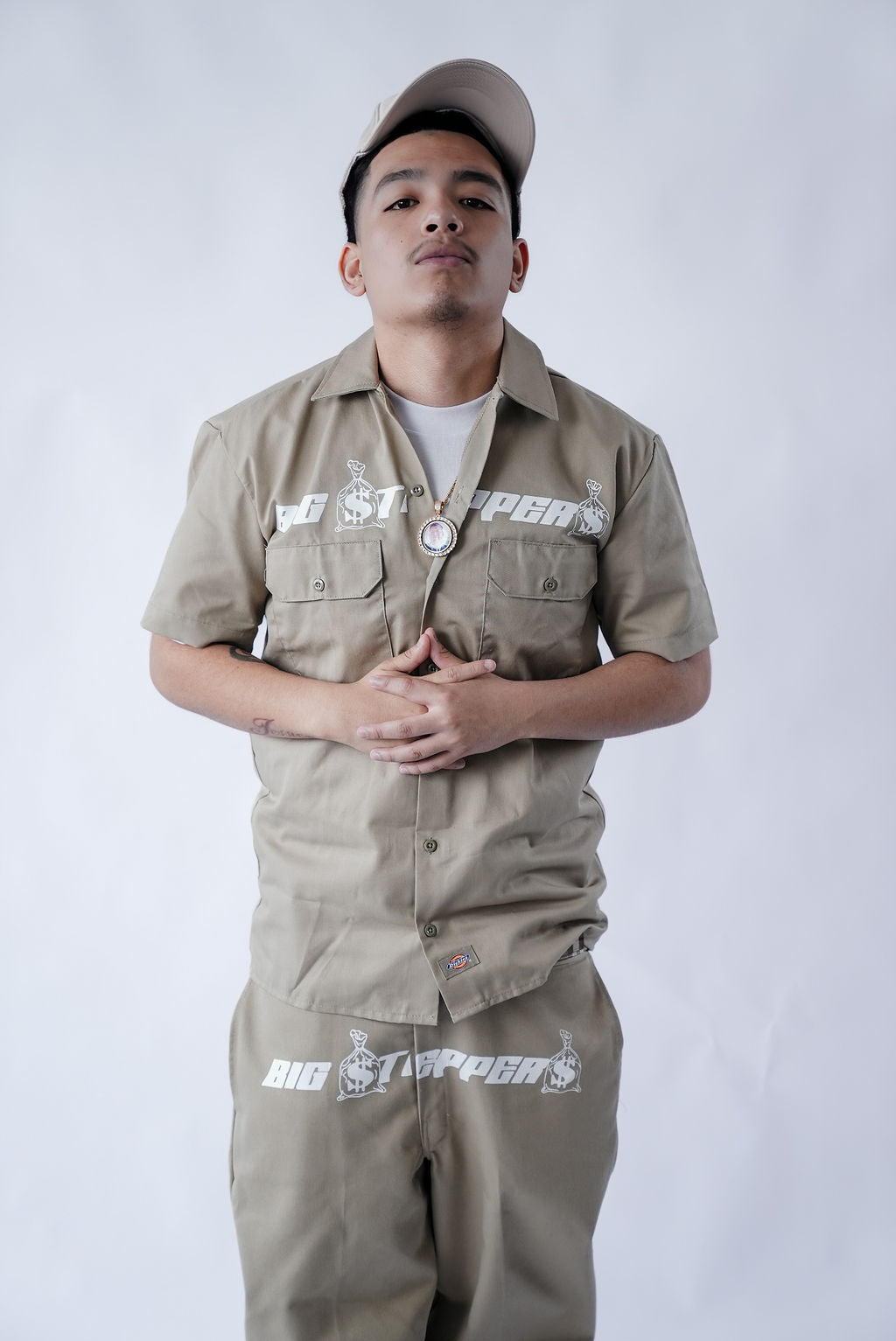 DICKIE STEPPER BUTTON UP
