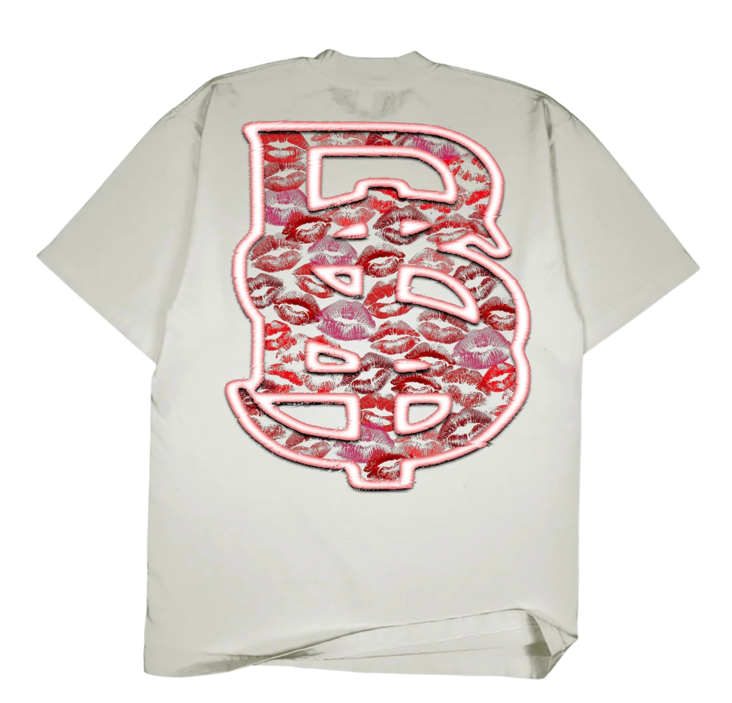 BS KISS PATTERN T-SHIRT